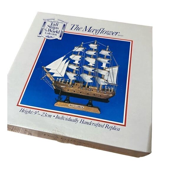 Heritage Mint Tall Ships Of The World Collection The Mayflower SH01 New Sealed - Picture 2 of 6